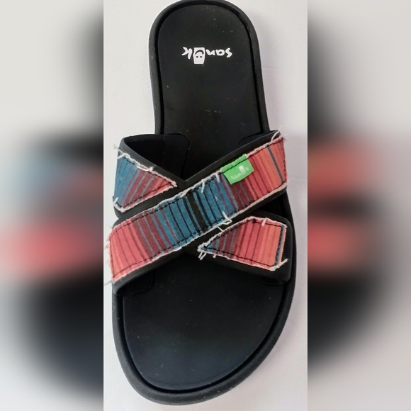 Sanuk Beachwalker Slides Women's Size 11 - Picture 4 of 12